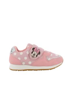 Incaltaminte sport, piele ecologica, Minnie Mouse, roz