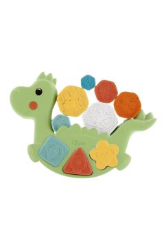 Jucarie educativa, 2 in 1, Eco plastic, Dino, multicolor, +2 ani