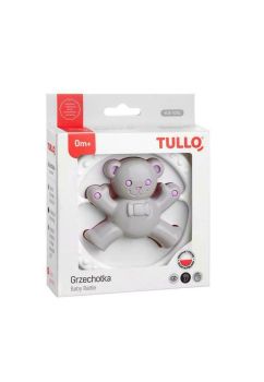Jucarie zornaitoare, Teddy, gri, +0 luni