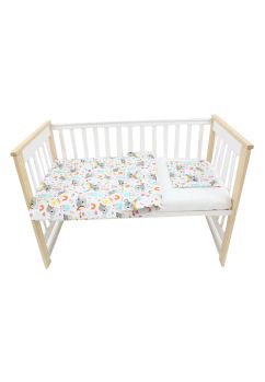 Lenjerie 3 piese, Prichindel, Ursulet Koala,120x60cm