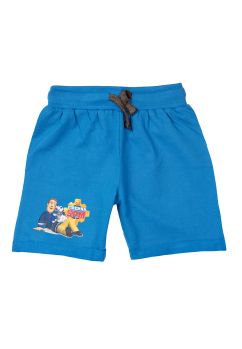 Pantaloni scurti, 80% bumbac, Pompierul Sam. albastru