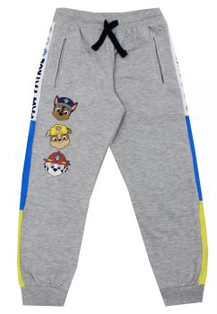 Pantaloni trening grosi, 60% bumbac, Paw Patrol, gri