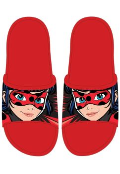 Papuci, PVC, Miraculous, rosu