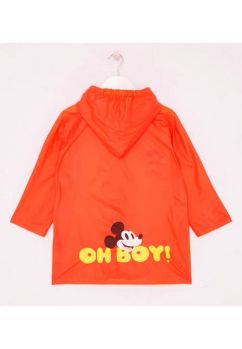 Pelerina de ploaie, PVC, Mickey oh boy, rosu