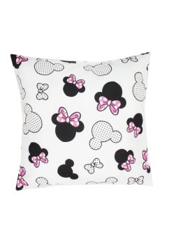 Perna, bumbac, Minnie cu figurine, multicolor, 30 x 40 cm