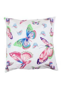 Perna, Butterfly, bumbac, 40x40cm, multicolor