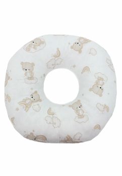 Perna postnatala, Ursulet crem pe norisor, multicolor, 42x10x42 cm