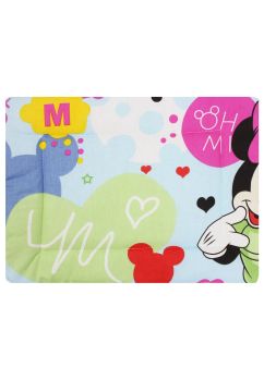 Perna slim, Minnie si Mickey, albastru, 37x28cm