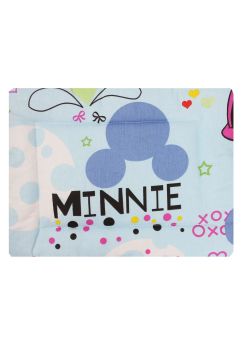 Perna slim, Minnie si Mickey, albastru, 37x28cm