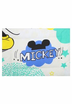 Perna slim, Minnie si Mickey, crem, 37x28cm