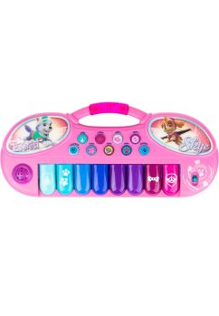 Pian electronic, Paw Patrol, cu 8 taste, roz
