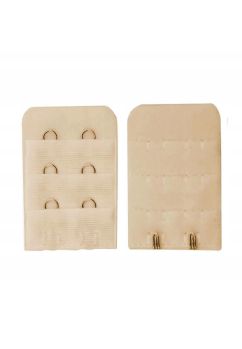 Prelungire sutien, 2 pozitii suplimentare, crem, 5 x 3 cm