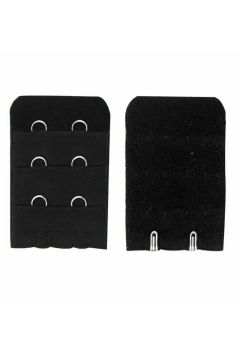 Prelungire sutien, 2 pozitii suplimentare, negru, 5 x 3 cm