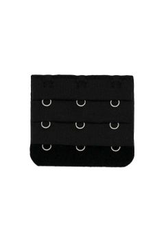 Prelungire sutien, negru, 5.5 x 5 cm