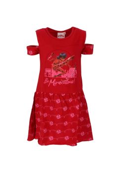 Rochie bumbac, Be Miraculous, rosu