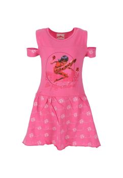Rochie bumbac, Be Miraculous, roz
