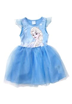 Rochie poliester, tutu, Emy, Frozen, albastru
