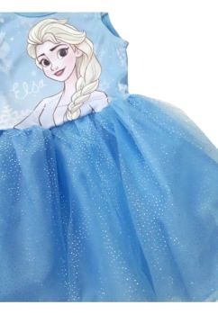 Rochie poliester, tutu, Emy, Frozen, albastru