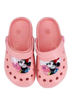 Saboti pentru plaja, Minnie, EVA, roz pal