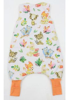 Sac de dormit, fara umplutura, Owls, cu picioare
