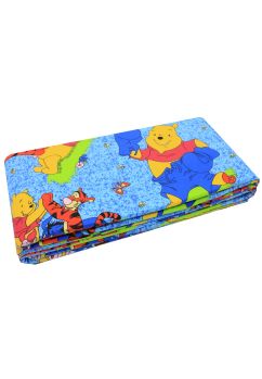 Set 2 aparatori, bumbac, Winnie si Aiurel, 120x60 cm, albastru