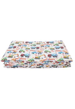 Set 2 aparatori, Prichindel, cu masinute, 120x60cm