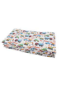 Set 2 aparatori, Prichindel, cu masinute, 120x60cm