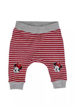 Set 2 pantaloni, 93%bumbac, Minnie Mouse cu fundita, gri