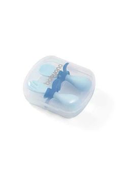 Set 2 tacamuri ergonomice pentru copii, albastru, +12 luni