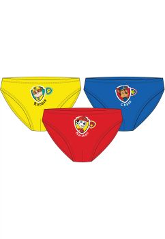 Set 3 chiloti, bumbac, Paw Patrol, multicolor
