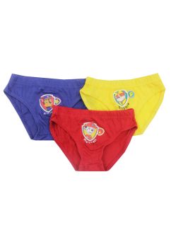 Set 3 chiloti, bumbac, Paw Patrol, multicolor