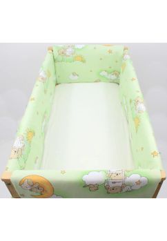 Set aparatoare patut, Maxi, ursuletul somnoros, verde
