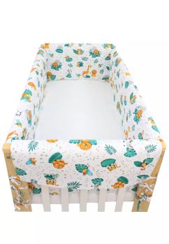 Set aparatori patut, Maxi, Prichindel, animalute in jungla, 120x60cm