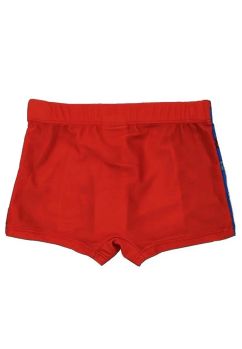Slip de baie, 88% poliester, Marshall, Chasse si Rubble, albastru cu rosu