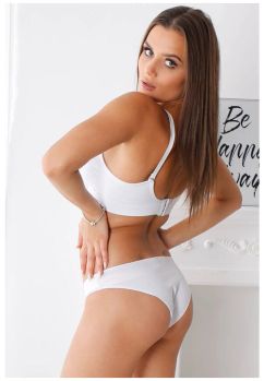 Sutien pentru alaptat, Linda, alb