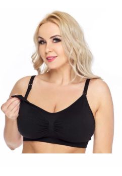 Sutien pentru alaptat, Linda, negru
