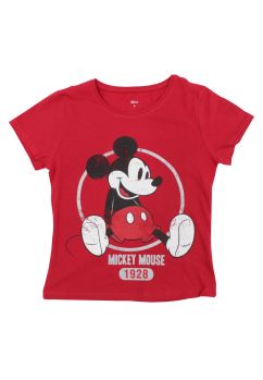 Tricou adulti, bumbac, Since 1928, Mickey, rosu