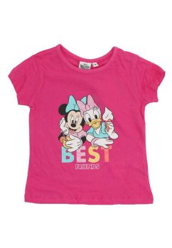 Tricou fete, bumbac, Best friends, roz