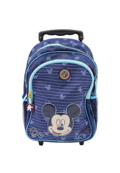 Troller, Mickey Mouse, Be Kind, albastru, 38 x 28 x 17 cm