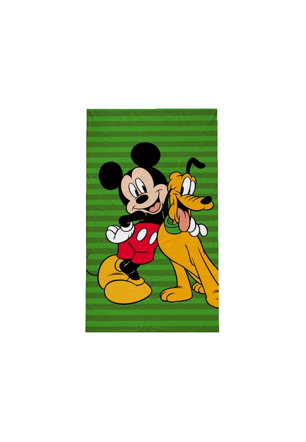 Prosop de maini, bumbac, Mickey si Donald, verde, 30×50 cm DISNEY