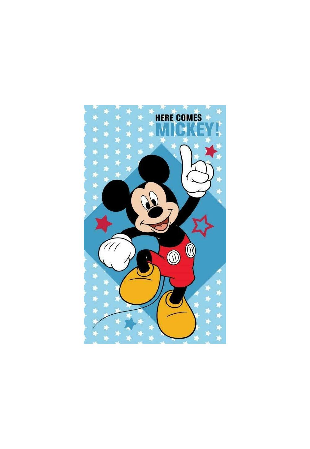 Prosop de maini, Here comes Mickey, 30×50 cm DISNEY