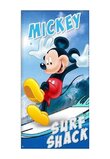 Prosop de plaja, Mickey Mouse, surf shack, albastru