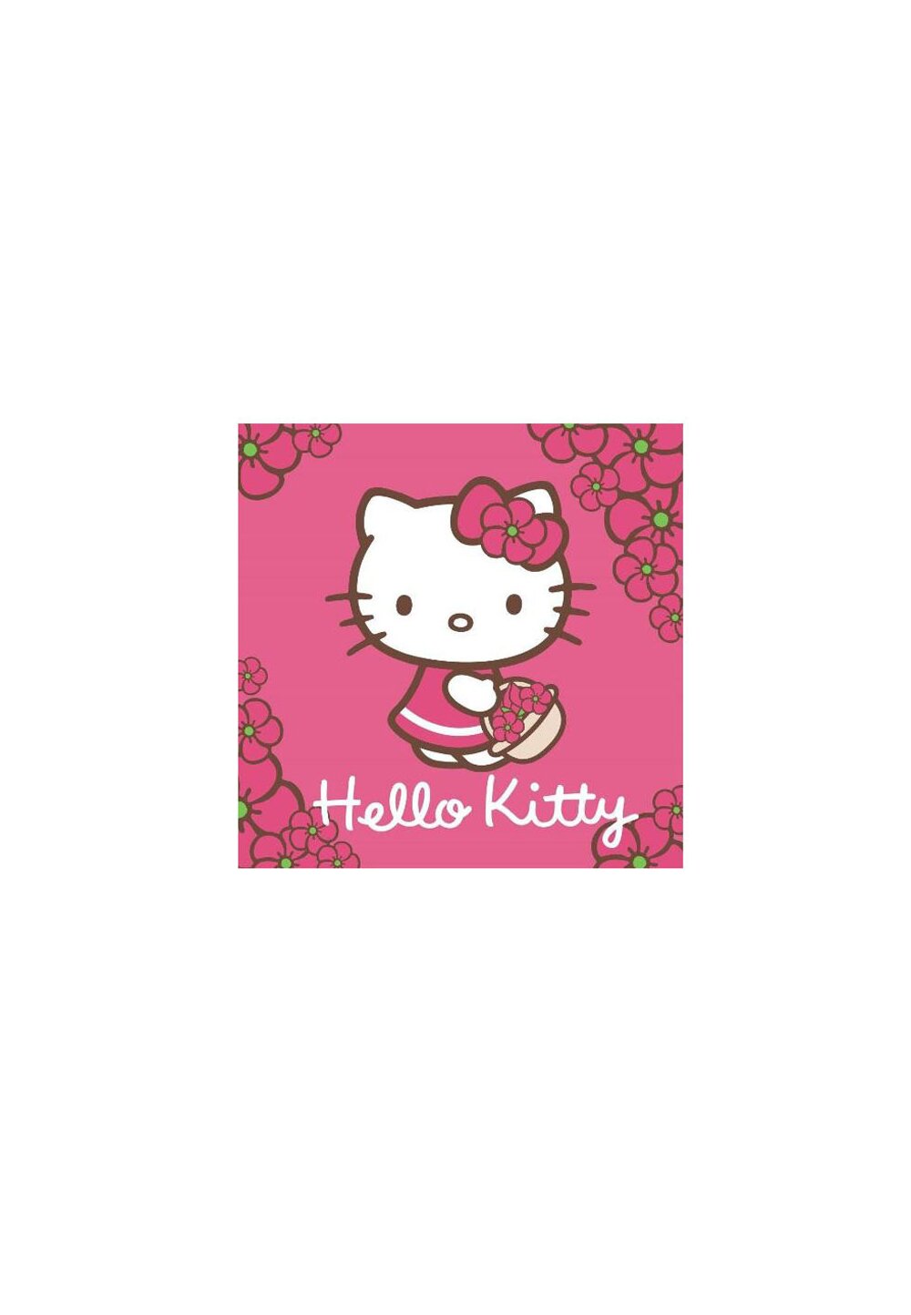 Prosopel magic, Hello Kitty, roz inchis, 30x30cm DISNEY