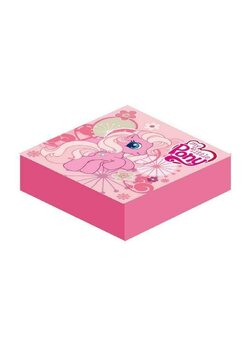Prosopel magic, My Little Pony, roz cu flori, 30x30cm