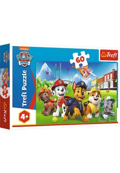 Puzzle Trefl, Paw Patrol, multicolor, 60 piese, +3 ani