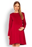 Rochie maneca lunga, rosie