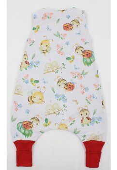 Sac de dormit, cu umplutura, Bees, cu picioare