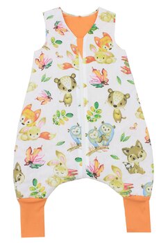 Sac de dormit, fara umplutura, Owls, cu picioare