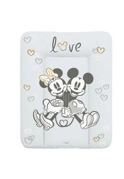 Saltea de infasat fara intaritura, Minnie and Mickey Love, gri, 70x50 cm