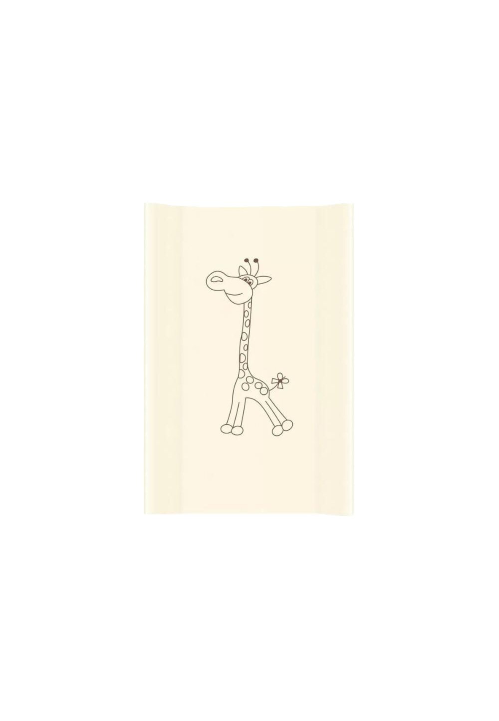 Saltea de infasat, Klups, crem, girafa, 70x50cm Prichindel imagine noua